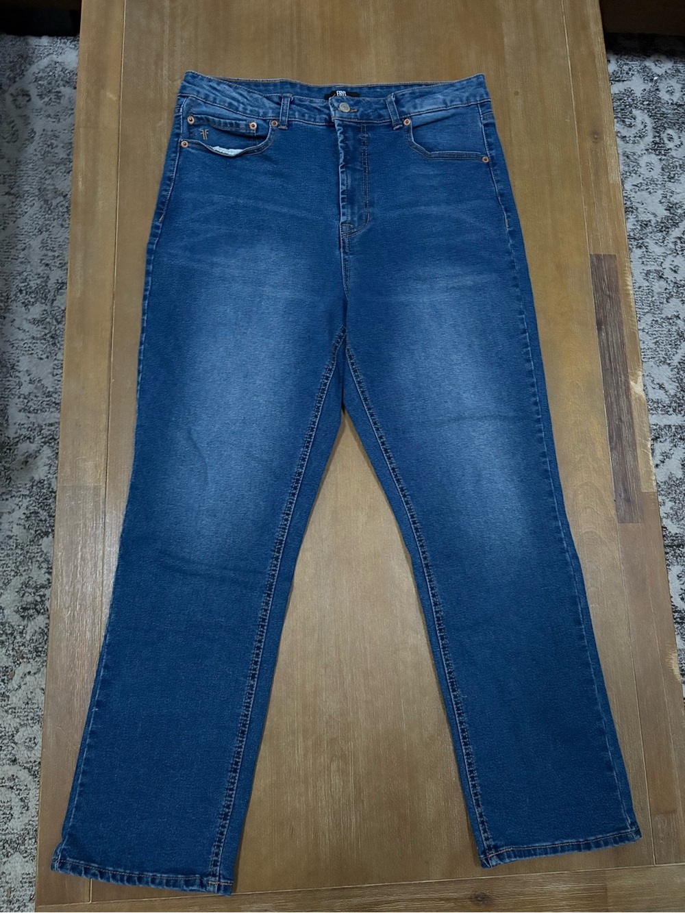 Frye Women's Straight-Leg Jeans in Deep Indigo Wash